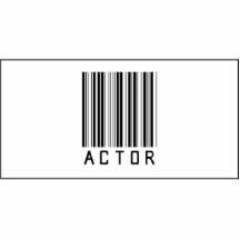 Barcode Actor Cut Out