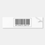 Barcode Archaeologist Bumper Stickers