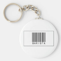 Barcode Barista Key Chains