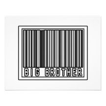 Barcode Big Brother Custom Invite