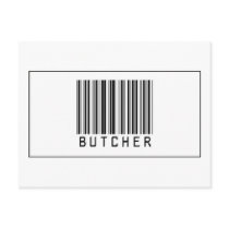 Barcode Butcher Postcard