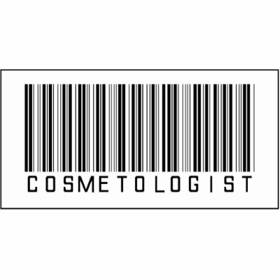 Barcode Cosmetologist Photo Cut Out by crazygoodstuff
