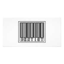Barcode Dentist Photo Card Template