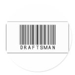 Barcode Draftsman Stickers