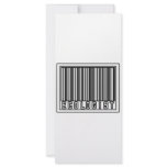 Barcode Ecologist Customized Rack Card