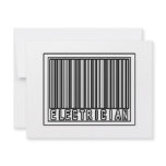 Barcode Electrician invitations