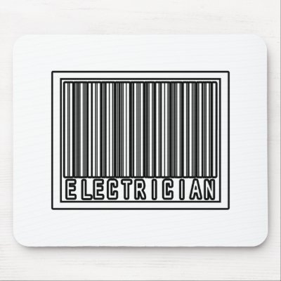 Barcode Electrician by Electrician_Shirts