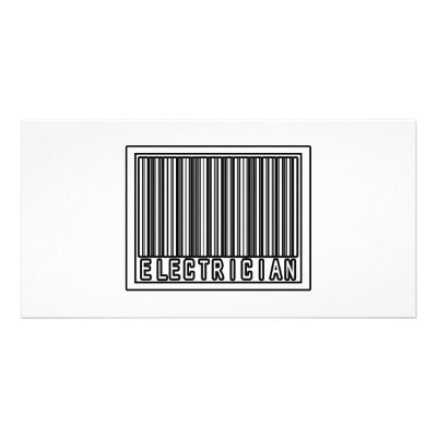 Barcode Electrician by Electrician_Shirts
