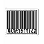 Barcode Electrician t-shirts