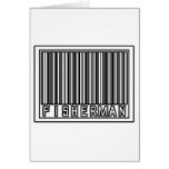 Barcode Fisherman Card
