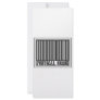 Barcode Football Coach Custom Rack Cards