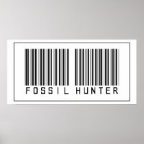 Barcode Fossil Hunter Print