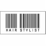Barcode Hair Stylist Cut Outs