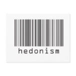 Barcode - Hedonism Postcards