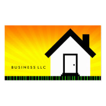 barcode home sunrise business cards