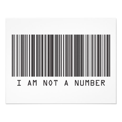 Barcode - I Am Not  A Number Announcements