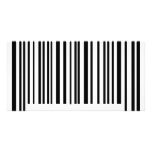 barcode icon customized photo card