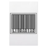 Barcode Librarian Stationery Design