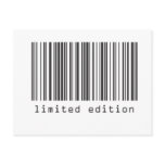Barcode - Limited Edition Postcards