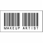 Barcode Makeup Artist Acrylic Cut Outs