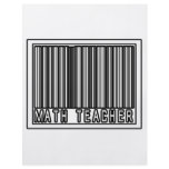 Barcode Math Teacher Flyer