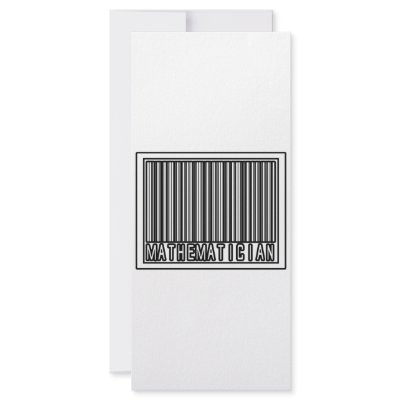 Barcode Mathematician by Mathematician_Shirts