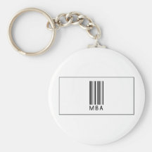 Barcode MBA Key Chains