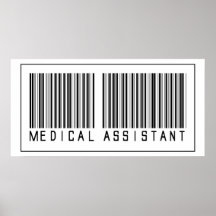 Barcode Medical Assistant Poster