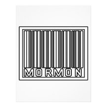 Barcode Mormon Custom Letterhead