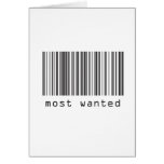 Barcode - Most Wanted Cards