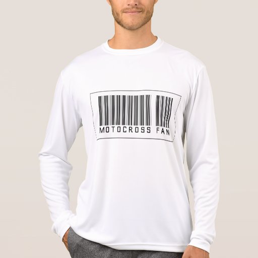 Barcode Motocross Fan T-shirt