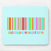 Barcode Mouse Pads