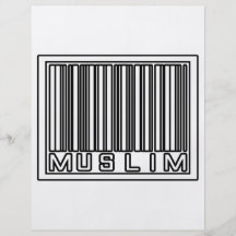 Barcode Muslim Custom Flyer