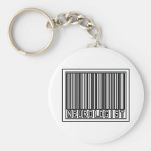 Barcode Neurologist Keychains