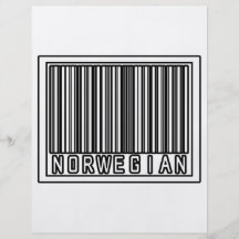 Barcode Norwegian Full Color Flyer