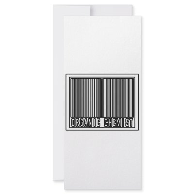 Barcode Organic Chemist by OrganicChemistShirts