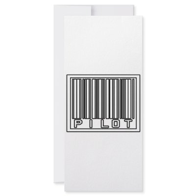 Barcode Pilot by pilotshirts
