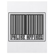 Barcode Police Officer