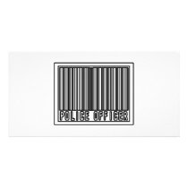 Barcode Police Officer