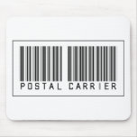 Barcode Postal Carrier Mouse Pads