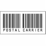 Barcode Postal Carrier Photo Sculptures