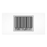 Barcode Proctologist Customized Photo Card