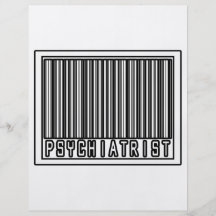 Barcode Psychiatrist Personalized Flyer