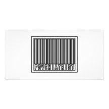 Barcode Psychiatrist Photo Greeting Card