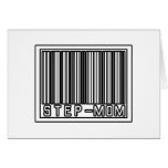 Barcode Step-Mom Greeting Card