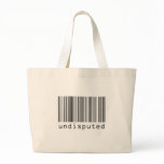 Barcode - Undisputed Canvas Bag