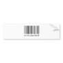 Barcode - Undisputed Bumper Sticker