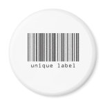 Barcode - Unique Label Refrigerator Magnets