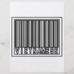 Barcode Vietnamese Personalized Flyer