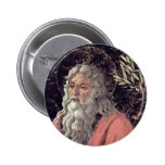 Bardi Altar Enthroned Madonna, John The Baptist Pinback Button